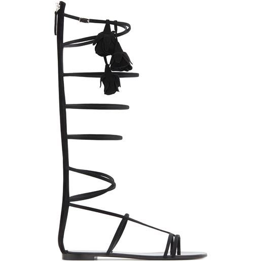 Giuseppe Zanotti sandali modello gladiatore danse du feu - nero