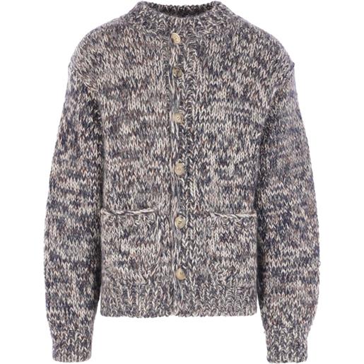 10 CORSO COMO x federico curradi cardigan con bottoni - grigio