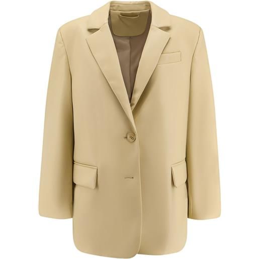 STAND STUDIO blazer monopetto con revers classici - toni neutri