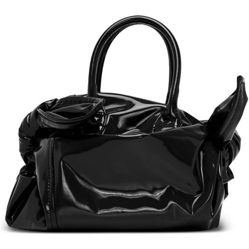 Comme Des Garçons Girl borsa a spalla con fiocco - nero