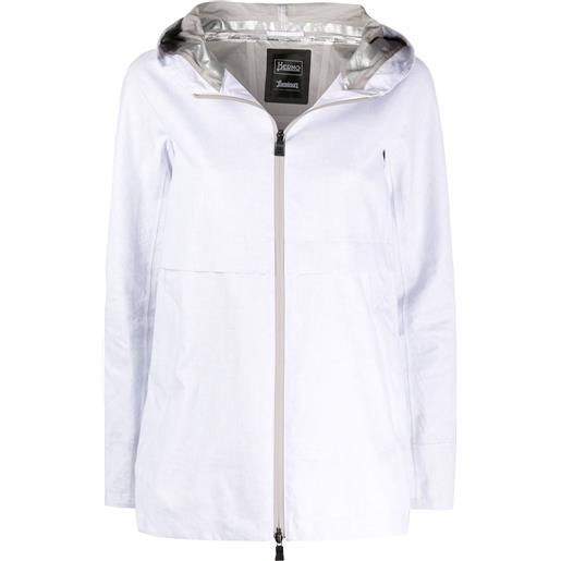Herno cappotto con cappuccio - bianco