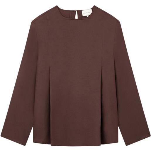LouLou de Saison blusa adalyn - marrone