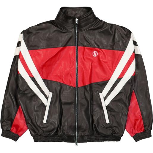 VETEMENTS tuta sportiva con stampa - nero