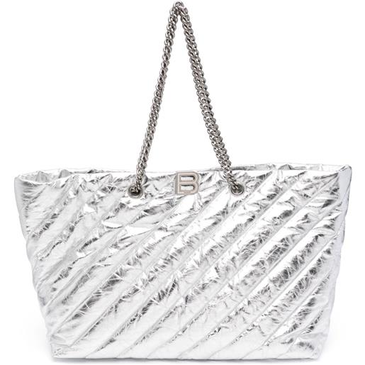 Fecialy Borsa Tote Trapuntata In Nylon Puffer – Grande Capacità, Borsa A Tracolla Morbida Per Viaggio, Lavoro E Tempo Libero