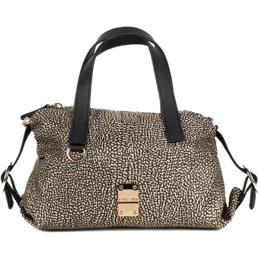 Borbonese borsa tote - toni neutri
