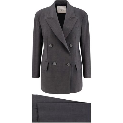 Hevo completo doppiopetto rocchetta - grigio