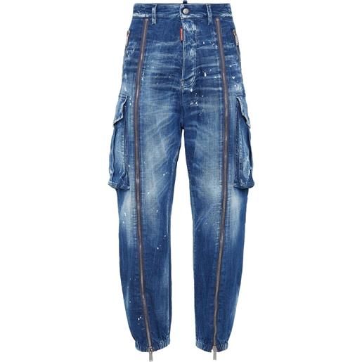 DSQUARED2 jeans cargo - blu