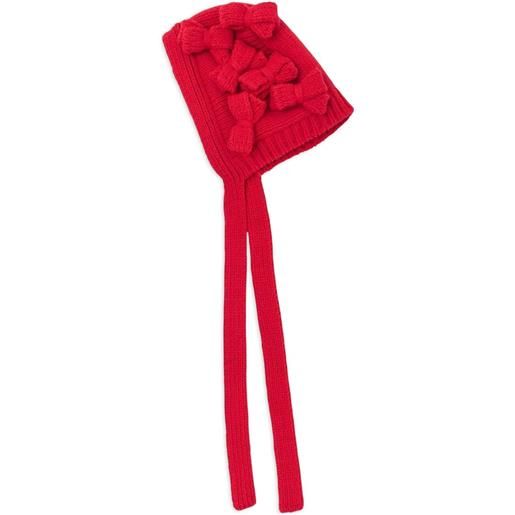 Comme Des Garçons Girl cuffia con fiocco - rosso