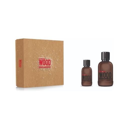 Dsquared² original wood cofanetto regalo -