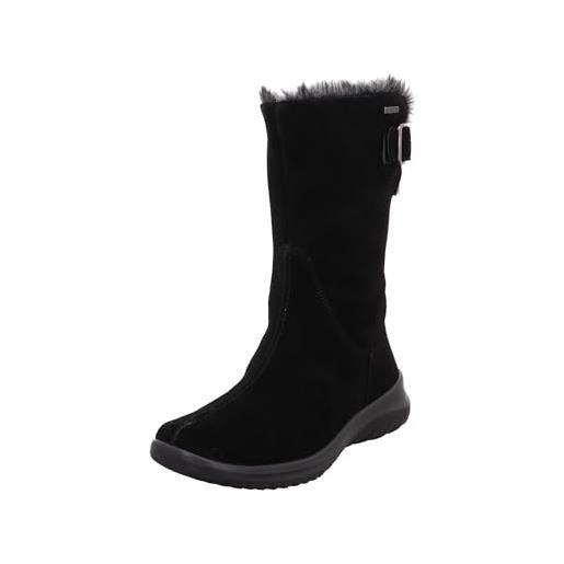 Legero softboot 4.0 imbottitura calda in gore-tex, stivali da neve donna, black 0000, 41 eu