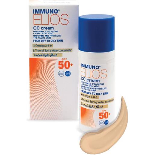 MORGAN immuno elios cc cream spf50+ tinted light 40 ml