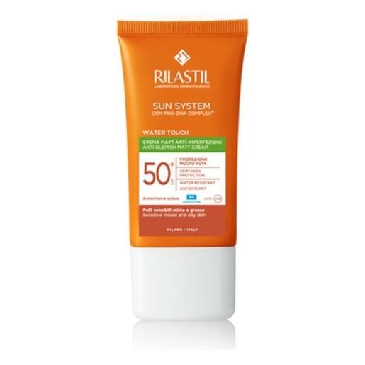 RILASTIL sun system water touch mat spf50+