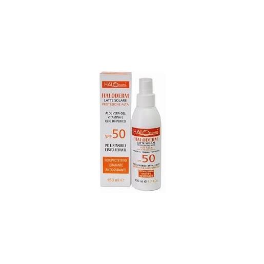 HALO PHARMA Srl haloderm latte sol spf50 150ml