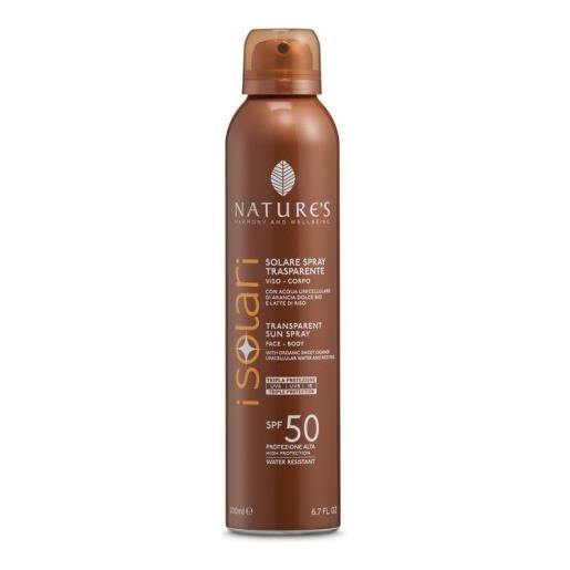 BIOS LINE SpA solari nature's spr tras spf50