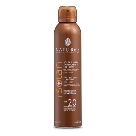 BIOS LINE SpA solari nature's spr tras spf20