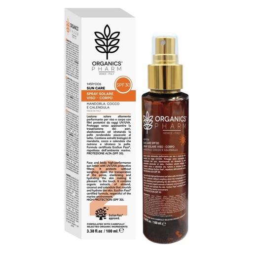 SMA Srl org ph spray solare v/c spf30
