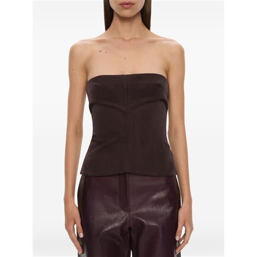 Christopher Esber bustino a coste - rosso