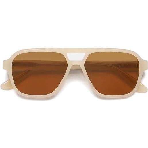 Retrosuperfuture occhiali da sole maneval - toni neutri