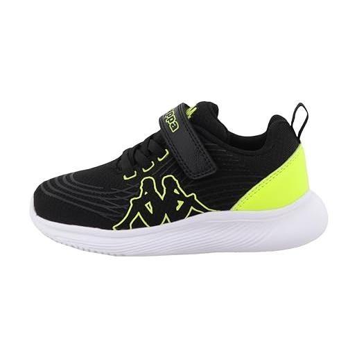 Kappa Codice Stile: 261076k Alid K Unisex Kids, Scarpe da Ginnastica, Bianco Rosso, 25 EU