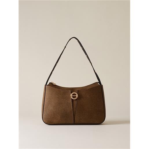 Borbonese tulip borsa hobo medium