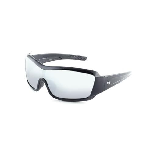 NAIF navigator 5, occhiali da sole unisex-adult, nero, grande