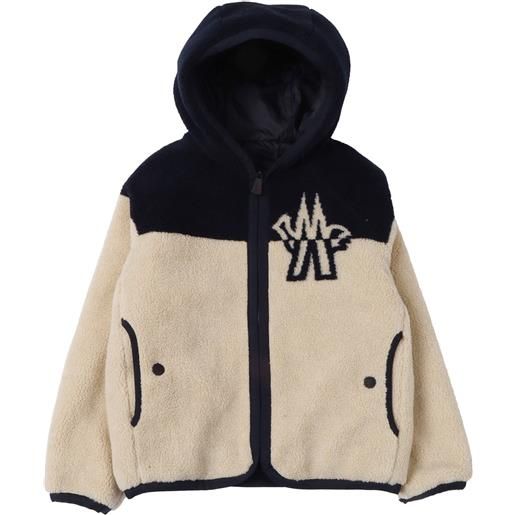 Moncler Grenoble light blue zip up cardigan