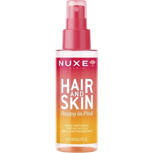 Nuxe hair & skin happy in pink acqua profumata corpo e capelli 100 ml