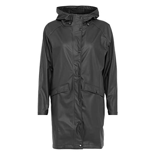 Ichi tazi ja, impermeabili donna, nero (black 10001), 40