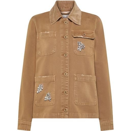 Seventy giacca con bottoni - marrone