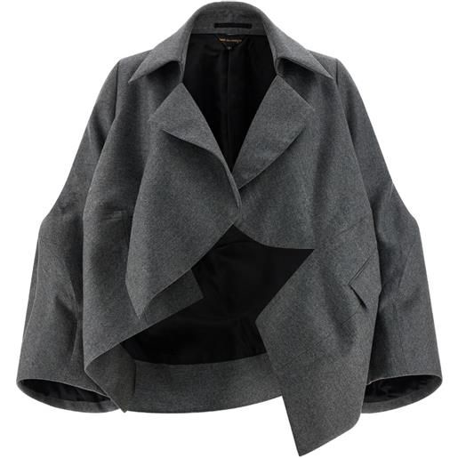 Comme Des Garçons blazer destrutturato - grigio