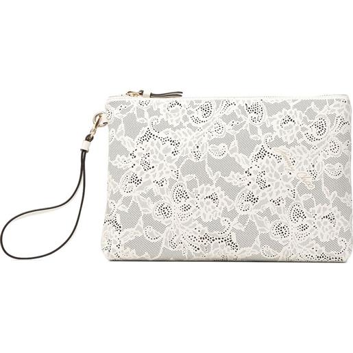 Jimmy Choo portafoglio con zip - bianco