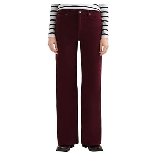 QS 2172062 pantaloni in velluto a coste, 3900, 38w x 30l donna
