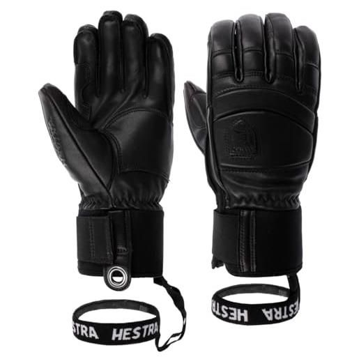 Hestra 30561-100 - Guanti Da Sci Uomo, Neri, Traspiranti E Resistenti