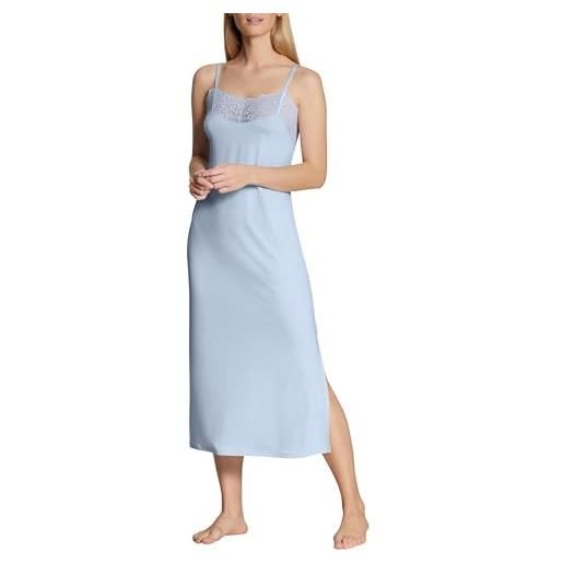Calida sogni eleganti camicia da notte, semitrasparente, harmony blue, 48-50 donna