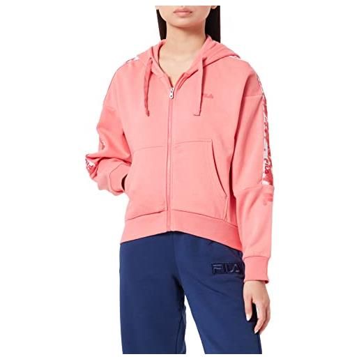 FILA giacca con cappuccio bercher, tea rose, l donna