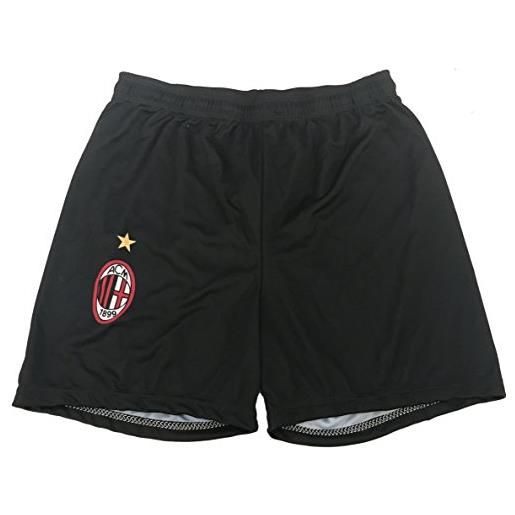 A.C.MILAN pantaloncini milan replica ufficiale bambino uomo adulto 2017-18 pantaloncino home (l)
