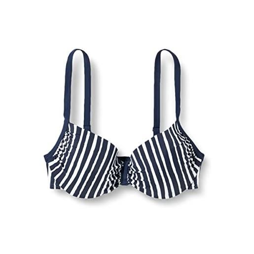 Firefly miriam mm parte superiore del bikini navy dark/stripe 40