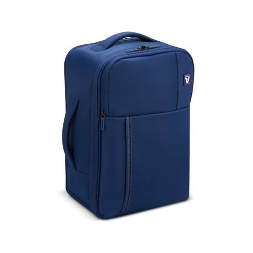 RONCATO move ryanair zaino da viaggio porta pc 14-40x25x20 cm - blu oltremare
