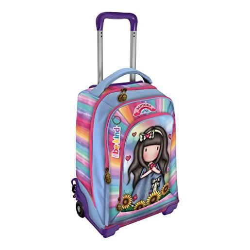 SANTORO zaino trolley gorjuss be kind to yourself