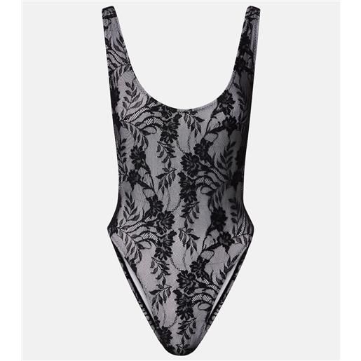 Norma Kamali body marissa in pizzo