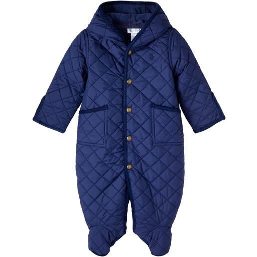 Polo Ralph Lauren Kids baby - tutina trapuntata in velluto a coste