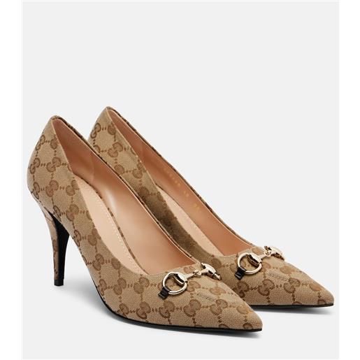 Gucci pumps erin 85 in canvas