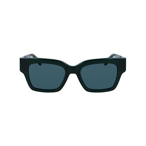Calvin Klein Jeans ckj23601s ckj23601s 301 dark green sunglasses unisex polycarbonate, standard, 52