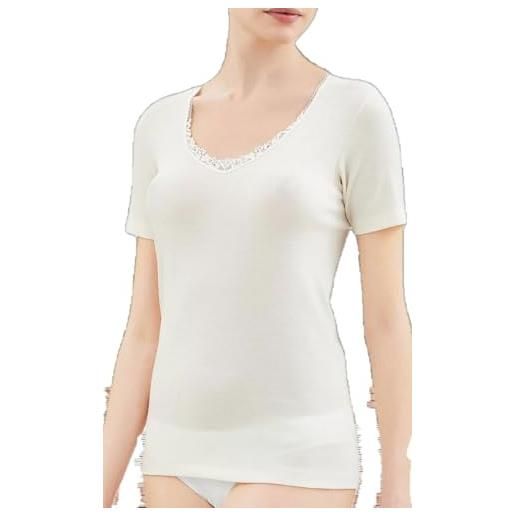 RAGNO canottiera maglia intima donna lana 100 merino 073097 (7-xxl)