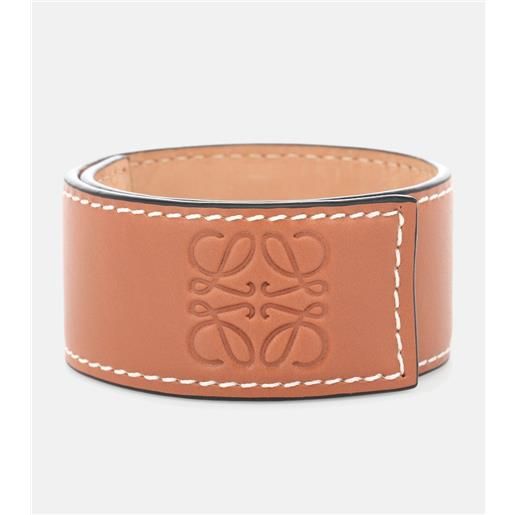 Loewe bracciale anagram in pelle