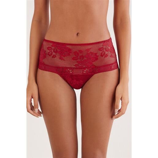 Intimissimi culotte brasiliana vita alta la femme fatale rosso