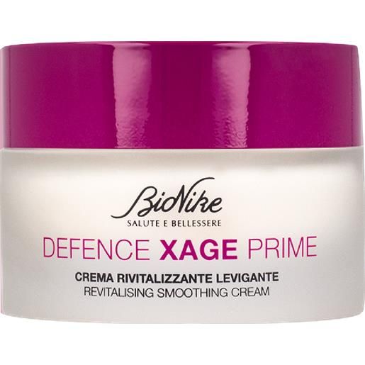 BioNike defence xage prime crema viso rivitalizzante levigante prime rughe (50 ml)
