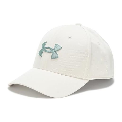 Under Armour blitzing cap stretch fit cappello, (279) pietra / / verde silice, m/l uomo