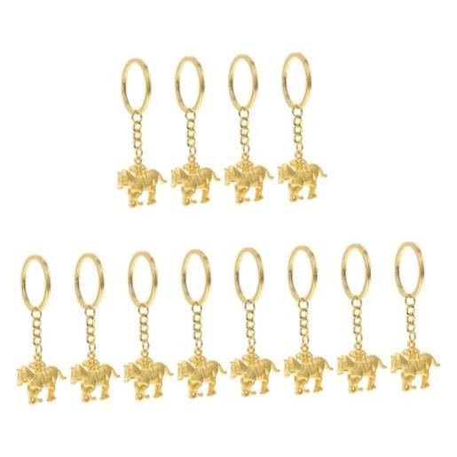 GALPADA 12pezzi portachiavi decorativi forma di cavallo ciondoli equestri di accessori per chiavi borse e telefonini design creativo e alla moda per amanti ippica