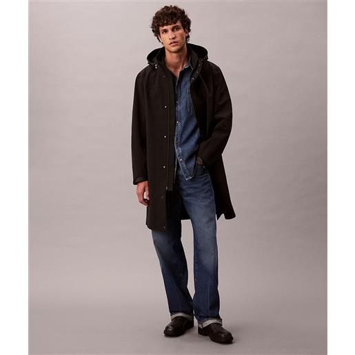 Calvin klein cappotto con cappuccio 3 in 1 in tessuto tecnico uomo